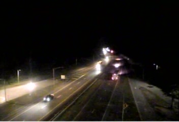 CAM 185 Montville I-395 SB N/O Exit 6 - Montville Rest Area