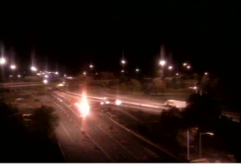 Traffic camera: CAM 199 New London I-95 NB Exit 83 - Williams St.